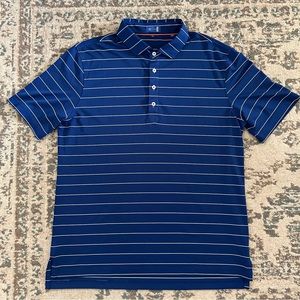 Stitch Men’s Performance Striped Polo Shirt